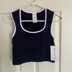 NWT Athleta Renew Seamless Novelty Tipped Crop